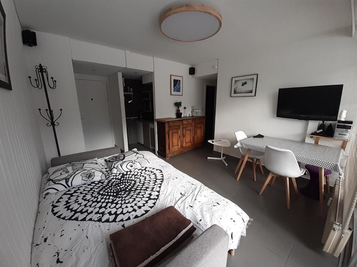 Studio Quartier Calme Centre Ville Vue Mont Blanc Σαμονί Εξωτερικό φωτογραφία