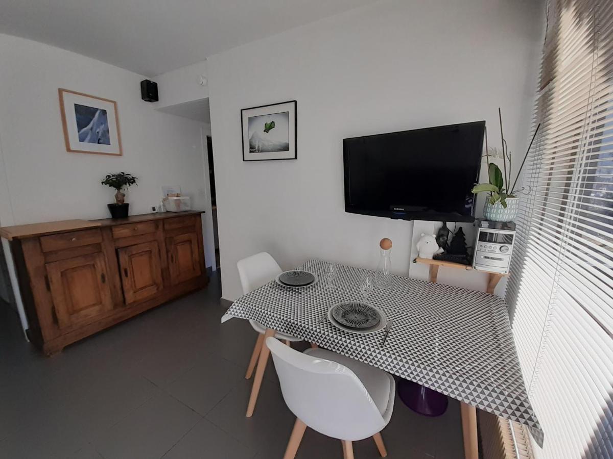 Studio Quartier Calme Centre Ville Vue Mont Blanc Σαμονί Εξωτερικό φωτογραφία