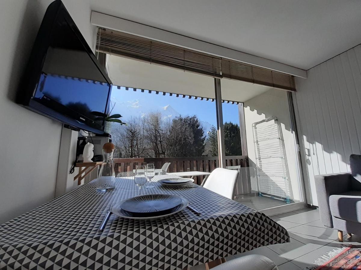 Studio Quartier Calme Centre Ville Vue Mont Blanc Σαμονί Εξωτερικό φωτογραφία